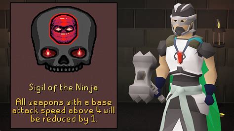 The sigil is going to be added to a shield from raids 3 that will make bis mage offhand, they also mentioned you will be able to remove the sigil from existing shields, destroying the shield in the process. . Osrs sigil of the ninja
